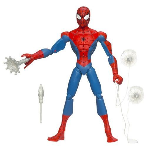 Spiderman Figurine 30 cm et son Hélicoptère Hasbro : King Jouet, Héros &