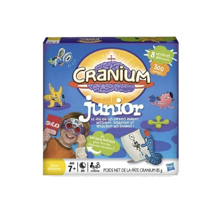 Cranium Junior Hasbro : King Jouet, Jeux d'action Hasbro  Jeux de société