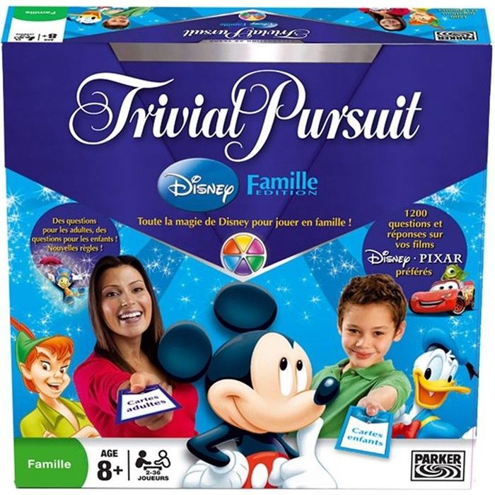 Trivial Pursuit Disney Famille Achat / Vente jeu société plateau