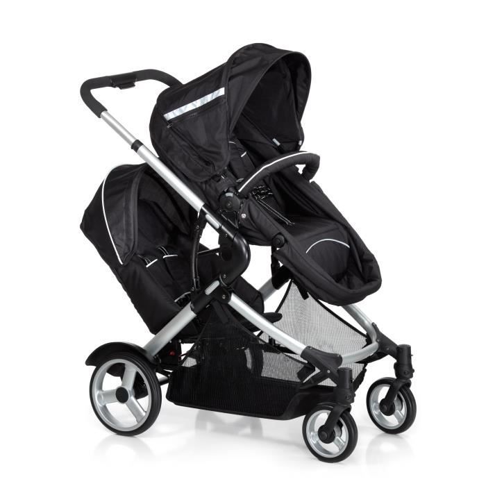 poussette carrefour double
