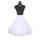 Jupon Années 50 vintage en Tulle Petticoat Blanc