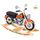 JOUET A BASCULE Moto à Bascule Harley Davidson KidKraft avec sons