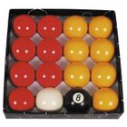 USTENSILE BILLARD René Pierre Jeu de 16 billes 8 pool diam 50,8 mm