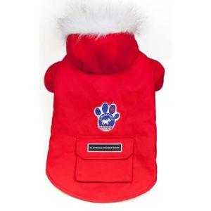 CANADA POOCH Veste Wilderness T14 - Rouge - Pour chien 5-8kg