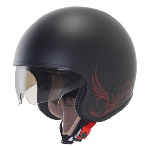 SUOMY Casque Jet 70's Matt Black