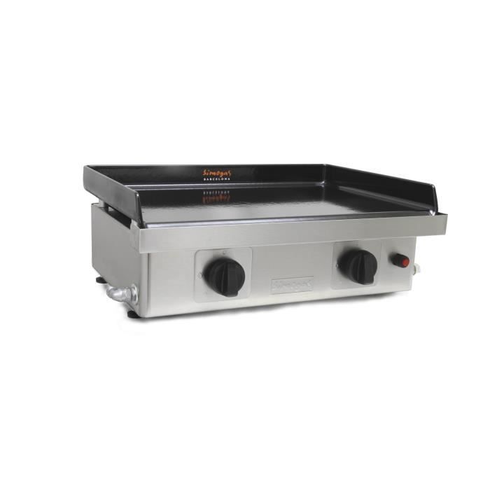 Plancha à gaz AUTENTICA 60 en acier laminé Achat / Vente plancha