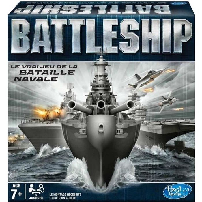 Jeux de société Hasbro A38461010  Battleship Deluxe Nouvelle Version  La