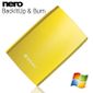 DISQUE DUR EXTERNE Verbatim USB2.0 500 Go Jaune Soleil 2.5"