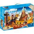 FIGURINE Playmobil 4012 Superset Campement Des Indiens