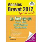 SCOLAIRE / UNIVERSITAIRES Objectif Brevet; le tout en un ; annales sujets...