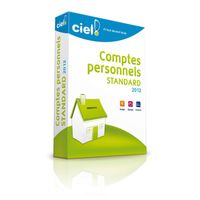 LOGICIEL BUREAUTIQUE - UTILITAIRE Ciel Comptes Personnels Standard 2012