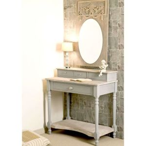 BUREAU GENEVE Coiffeuse 85 cm bois paulownia BUREAU GENEVE Coiffeuse 85 cm bois paulownia