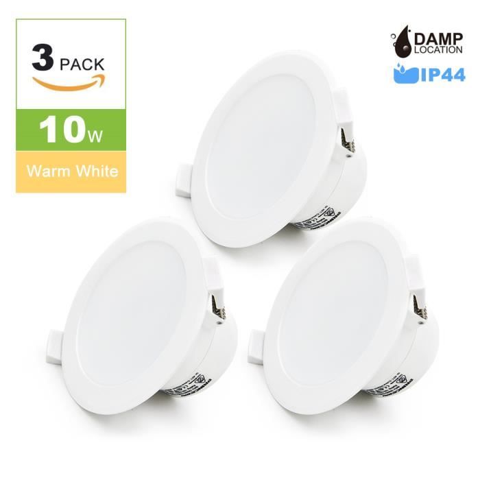 Spot led salle de bain achat / vente spot led salle de bain pas ... Luminaire salle de bain plafond