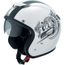 CASQUE IXS Casque jet HX 87 SWING blanc noir