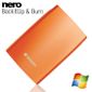 DISQUE DUR EXTERNE Verbatim USB2.0 500 Go Orange Volcanique 2.5"