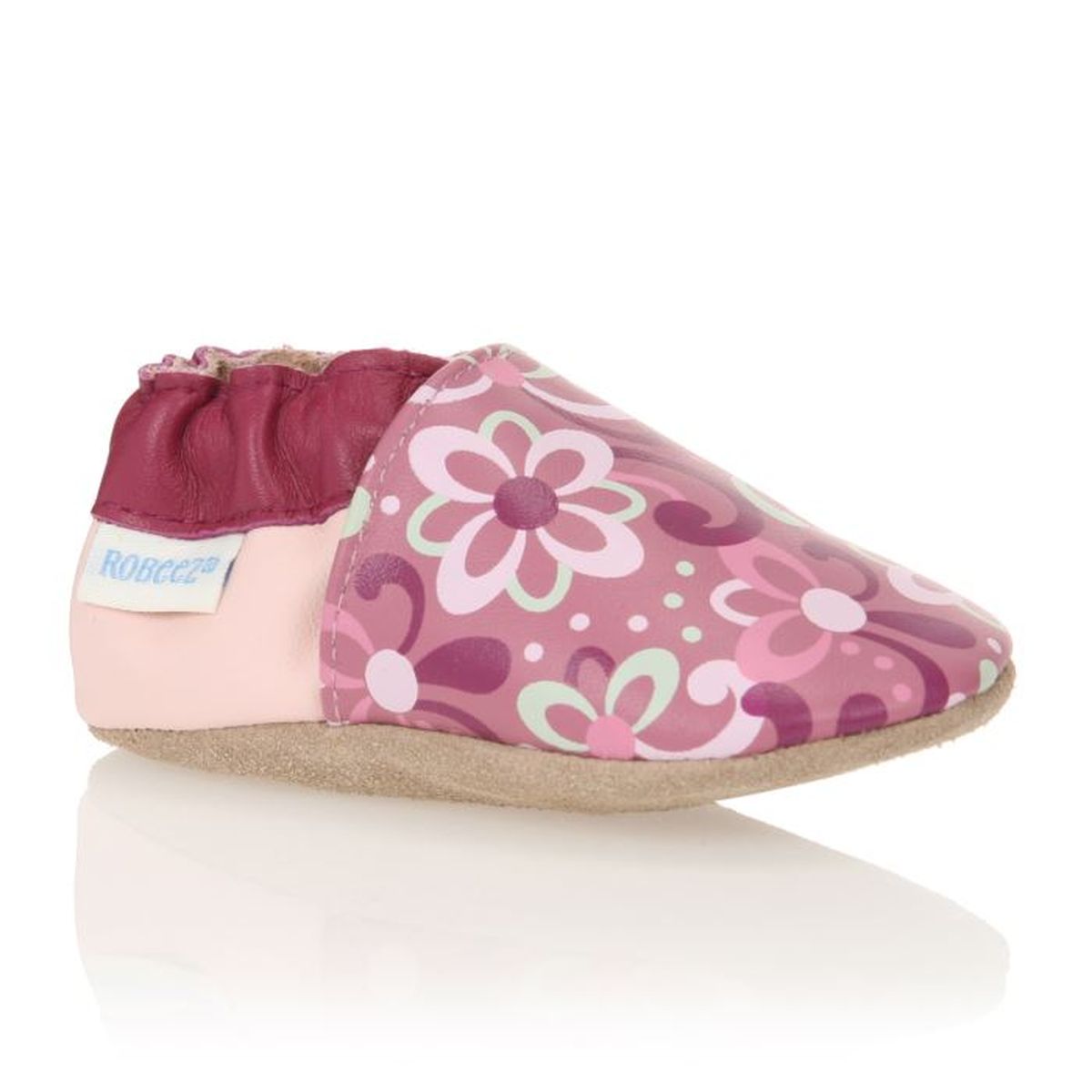 chausson cuir antidérapant bébé