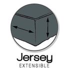 DRAP - DRAP HOUSSE  Drap Housse Jersey 90x190 CANON DE FUSIL