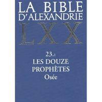 RELIGION / ESOTHERISME Les douze prophetes t.1 ; osee