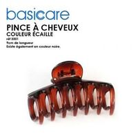 Basicare - Pince à cheveux couleur écaille Basicare - Pince à cheveux couleur écaille