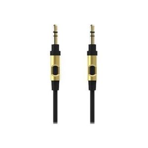 MONSTER Câble audio stéréo multilingue 1m20 noir et or AUT SBW