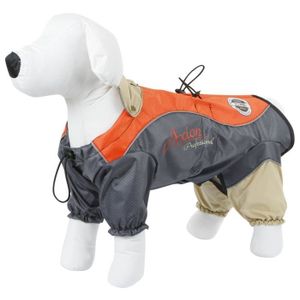 KERBL Imperméable London XS 30cm pour chien - Orange et gris
