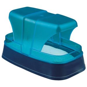 TRIXIE Bac ? sable pour hamsters et souris 17 × 10 × 10 cm bleu foncé/turquoise