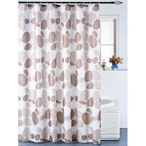 RIDEAU DE DOUCHE RIDEAU DOUCHE TEXTILE GALETS BEIGE RIDEAU DE DOUCHE RIDEAU DOUCHE TEXTILE GALETS BEIGE