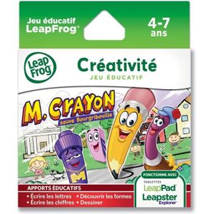 JEU CONSOLE EDUCATIVE LEAPFROG Explorer jeu Mr Crayon JEU CONSOLE EDUCATIVE LEAPFROG Explorer jeu Mr Crayon