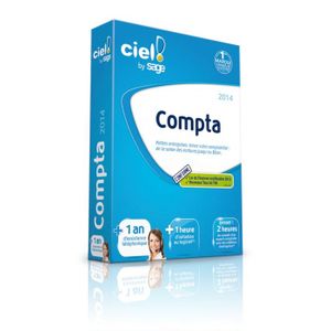 LOGICIEL BUREAUTIQUE Ciel Compta 2014 + 1 an d'assistance téléphonique LOGICIEL BUREAUTIQUE Ciel Compta 2014 + 1 an d'assistance téléphonique