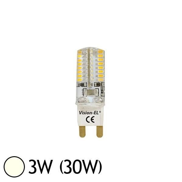 Ampoule Led 3W (30W) G9 230V Blanc jour 4000°K Achat / Vente Ampoule