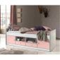  BONNY Lit Combiné 90 x 200 cm Rose Clair