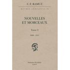 SCIENCES / TECH / MEDECINE Oeuvres complètes volume V ; nouvelles et morce...