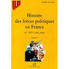 ECONOMIE - DROIT Histoire des forces politiques en france t.3