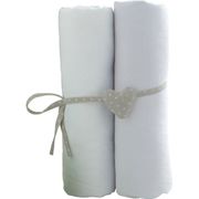 DRAP HOUSSE MATELAS BABYCALIN Lot de 2 draps housse