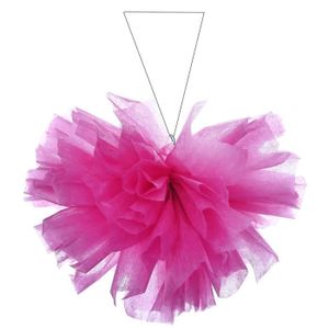 SANTEX Boule intissée uni 25 cm fuchsia