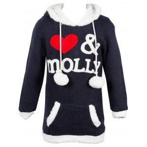 SWEATSHIRT Pull Mini Molly Bleu Marine