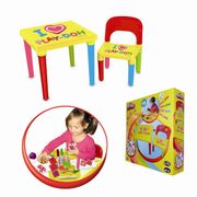 BUREAU BEBE - ENFANT Play Doh - 1ère Table d'Activités +Set d'Activités