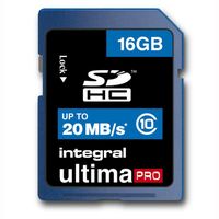 CARTE MEMOIRE INTEGRAL SD Classe 10 - 16 Go