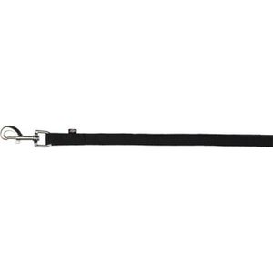 TRIXIE Laisse ? pister sangle plate 5m - 20mm - Noir - Pour chien