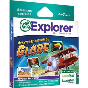 JEU CONSOLE EDUCATIVE LEAPFROG Explorer jeu Globe JEU CONSOLE EDUCATIVE LEAPFROG Explorer jeu Globe