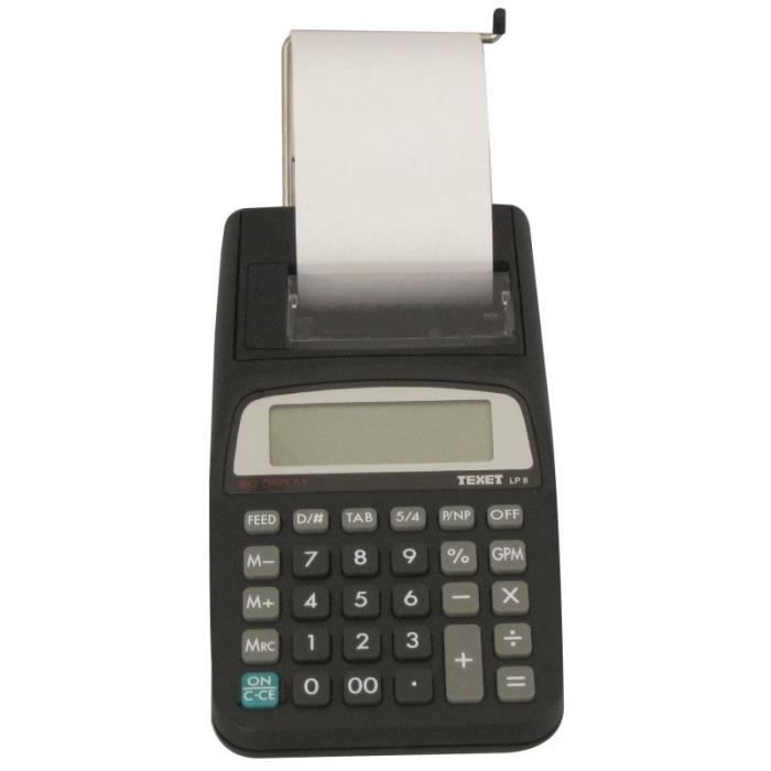 Calculatrice de bureau avec imprimante Achat / Vente calculatrice