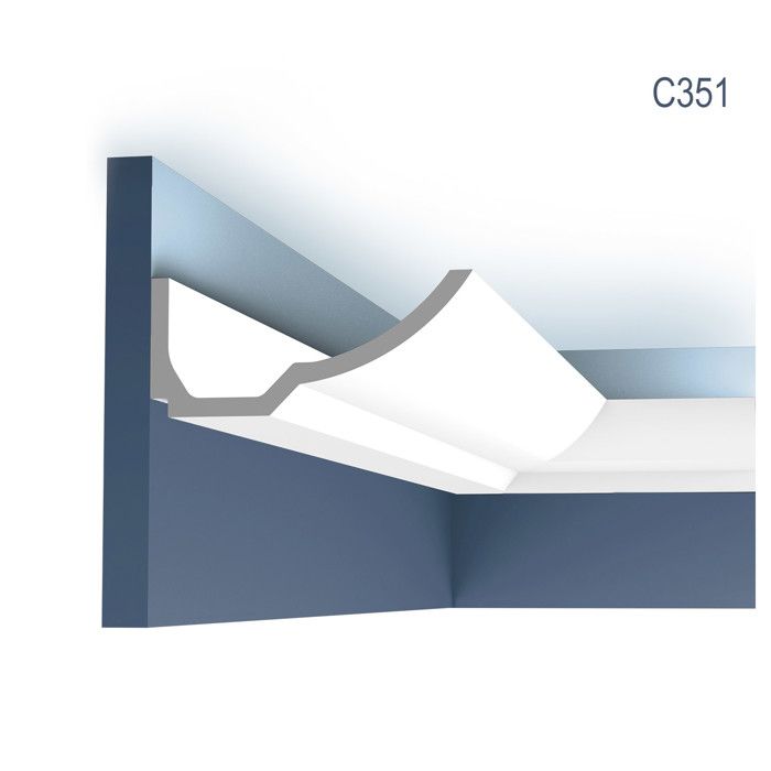 Corniche moulure cimaise orac decor c351 luxxus eclairage indirect ... Stuc décor plafond
