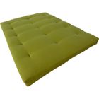 FUTON  Matelas Futon Pistache en Coton 90x190