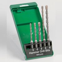 HITACHI Coffret de 5 forets SDS plus 2 taillants HITACHI Coffret de 5 forets SDS plus 2 taillants