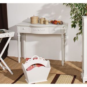 ROME Console 3 tiroirs en Bois