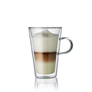 BODUM CANTEEN Set 2 verres double paroi avec anse 0.4 l Transparent