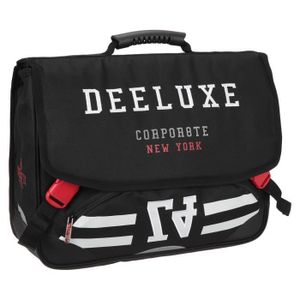 DEELUXE Cartable - 1 Compartiment - 9 ? 12 ans - Adolescent - 41 cm - Noir - Enfant Fille