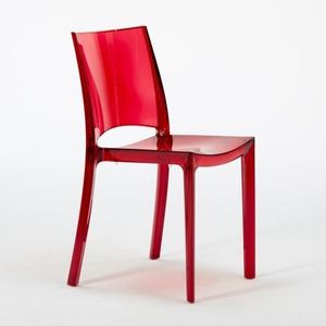 chaise de cuisine rouge