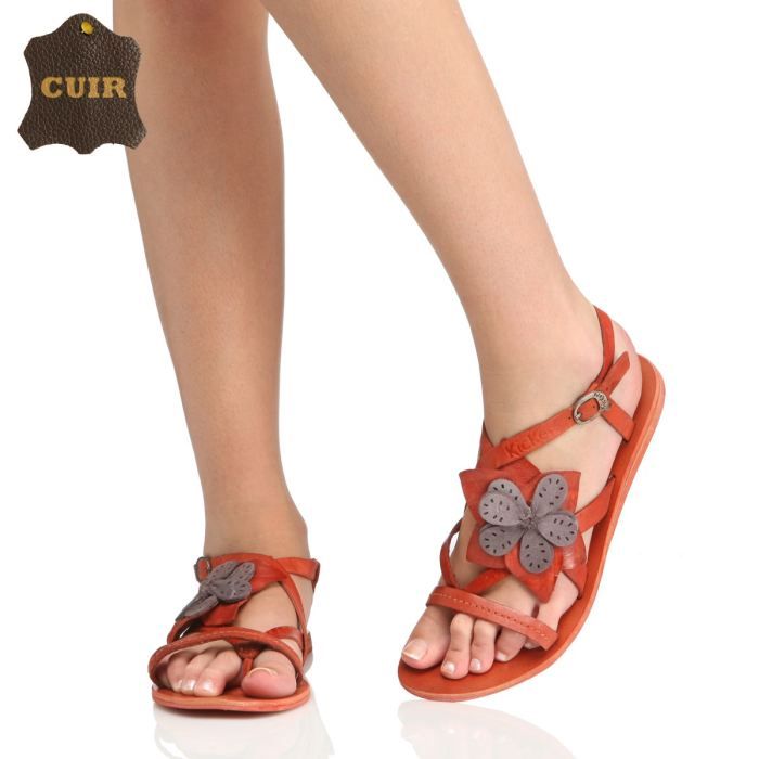 kickers sandales femme soldes