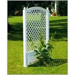 pvc ,blanc Achat / Vente treille treillis Treillis en pvc ,Blanc